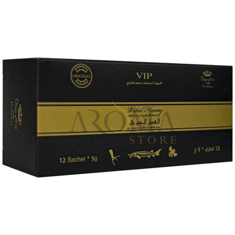 Mel estimulante Mini Vital Honey 12saches x 5GR
