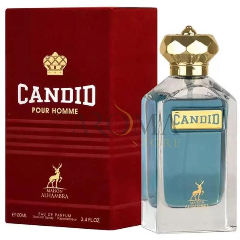 Perfume Maison Alhambra Candid Pour Homme Eau de Parfum Masculino 100ML
