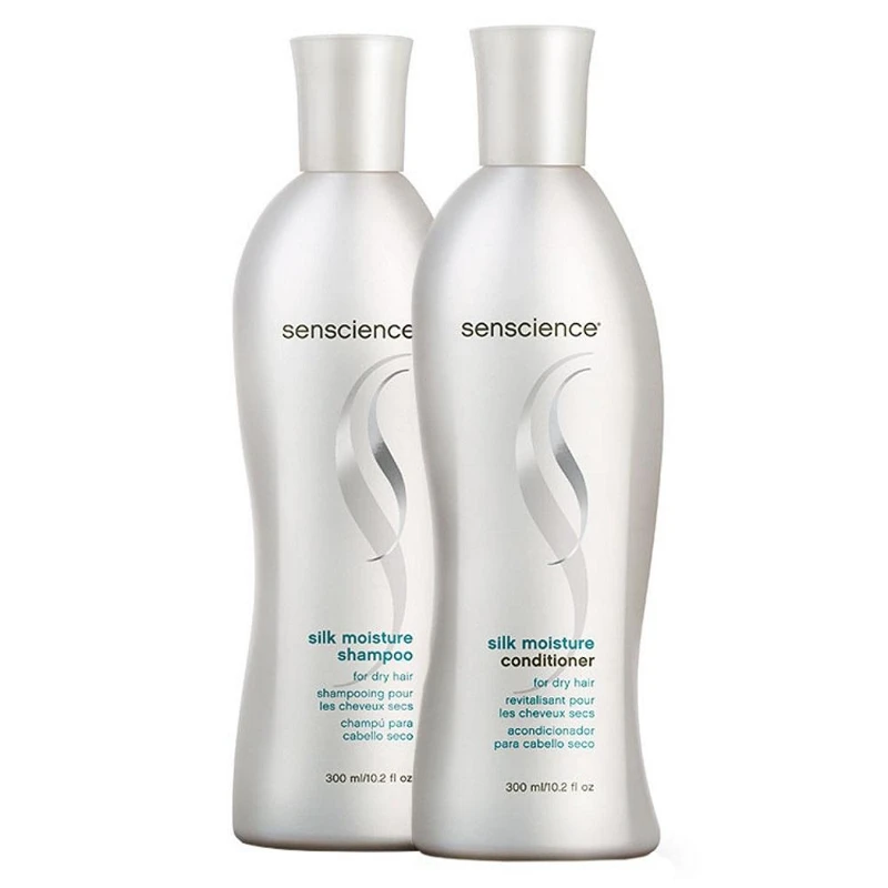 Kit Senscience Silk Moisture Duo Shampoo e Condicionador 300ML