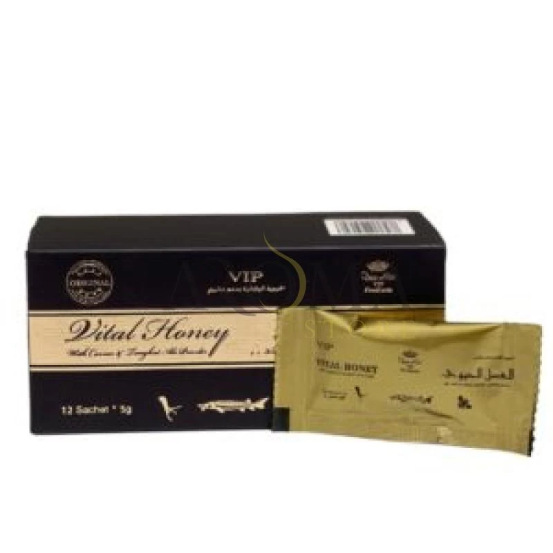 Mel Estimulante Mini Vital Honey 12 Saches x 5 GR