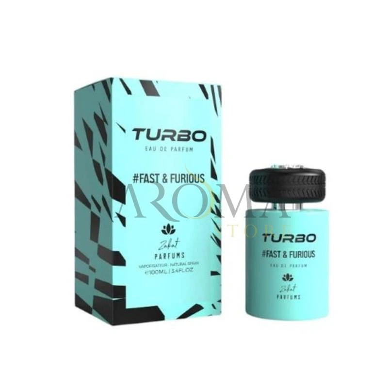 Perfume Zakat Turbo Fast&Furious Eau de Parfum 100ML Masculino