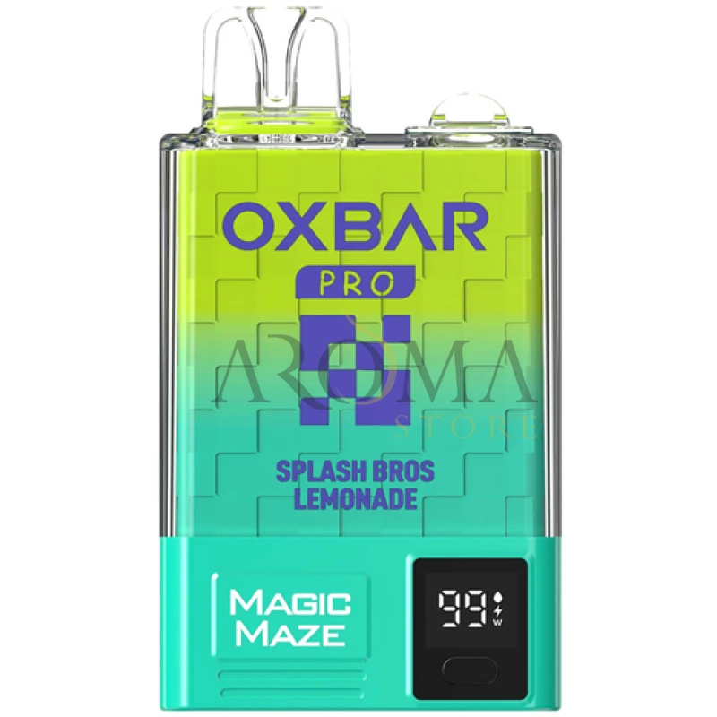 Vaper Descartável Oxbar Magic Maze Pro Splash Bros Lemonade 10000 Puffs