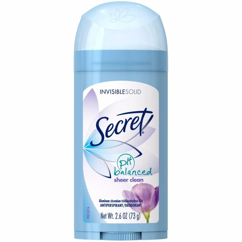 Desodorante Secret Solido Sheer Clean 73G