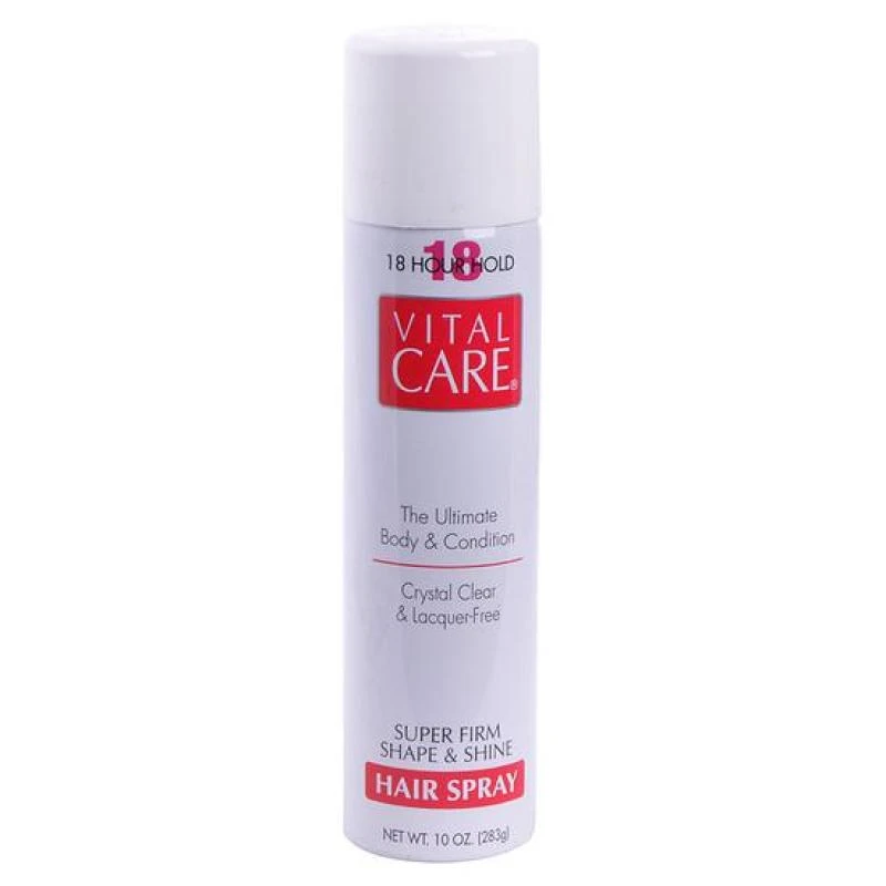 Spray Fixador Vital Care Super Firm Shape &Amp; Shine Hold 18Horas