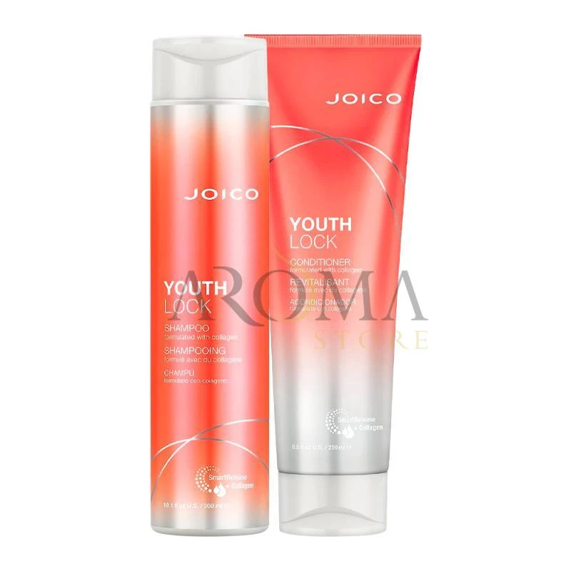 Kit Joico YouthLock Shampoo 300ML + Condicionador 250ML
