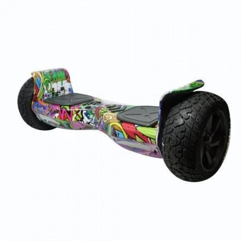 Scooter Cross Pro-Move com Roda de 8.5" e Bluetooth - Roxo Colorido