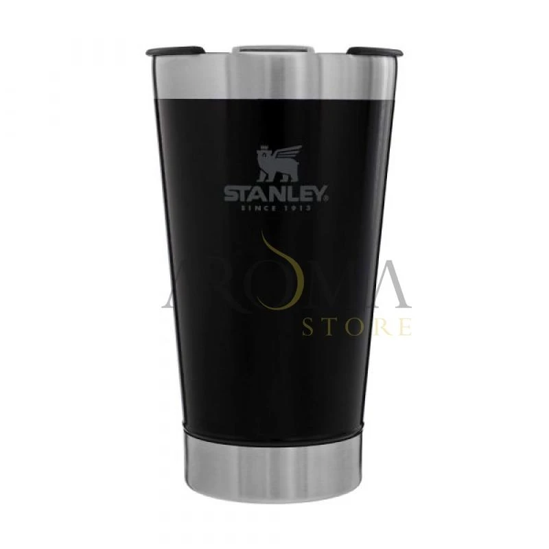 Copo Termico Stanley Classic Beer Con Tampa e Abridor 473ML - Negro
