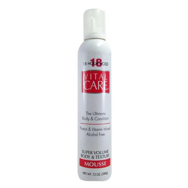 Mousse Vital Care Mega Hold 18Hs 340G
