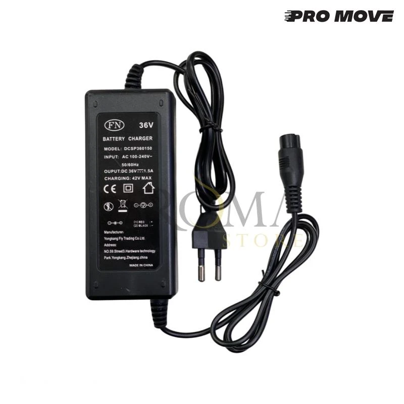 Carregador p/ Triciclo Eletrico modelo Pro-Move PM-100/300/400/500