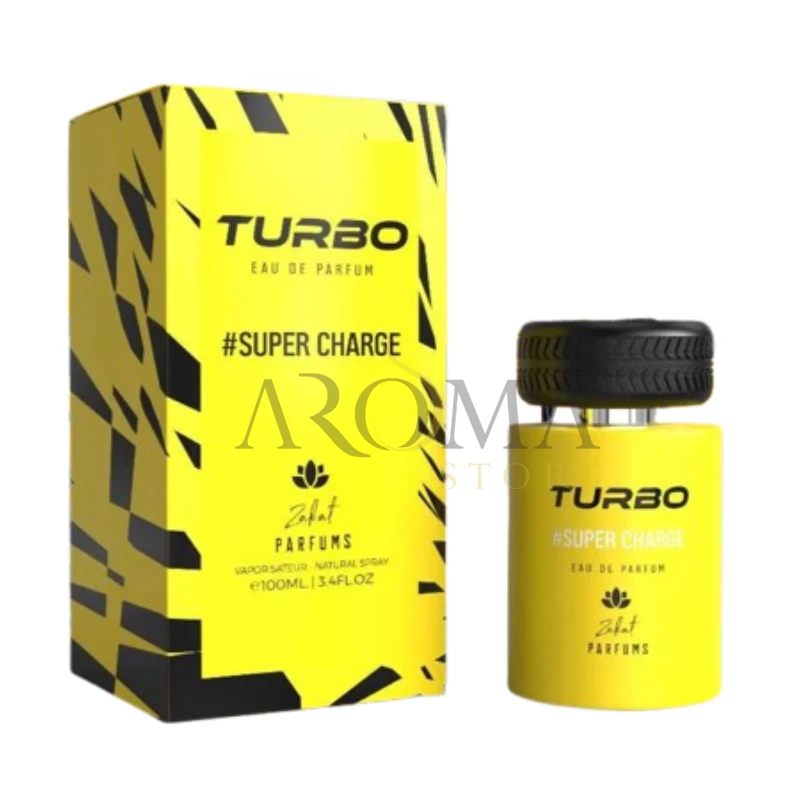 Perfume Zakat Turbo Super Charge Eau de Parfum 100ML Masculino