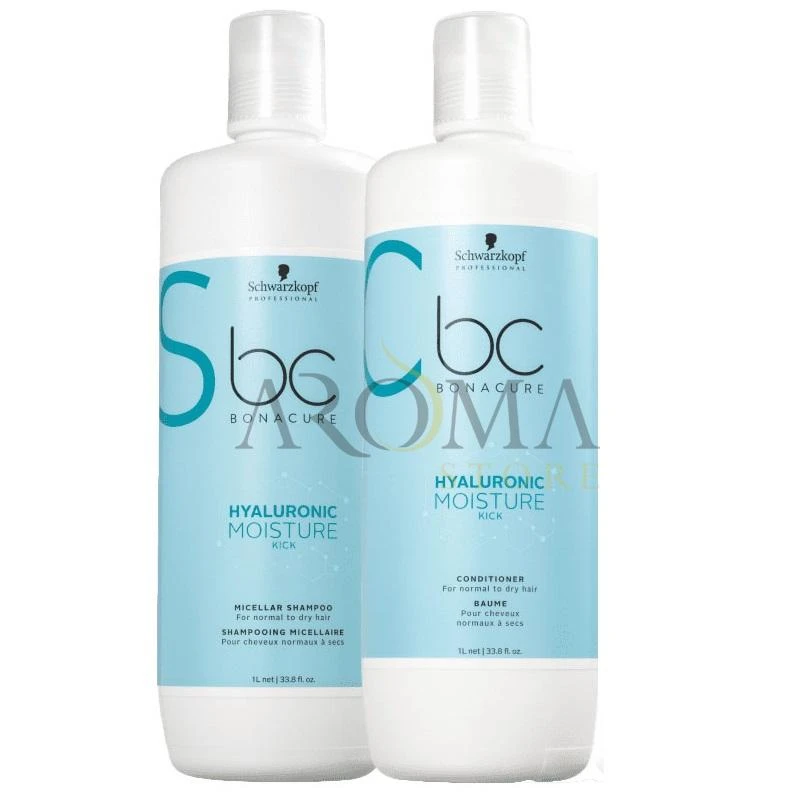 Kit Schwarzkopf Hyaluronic Acid Duo Shampoo & Condicionador 1LT