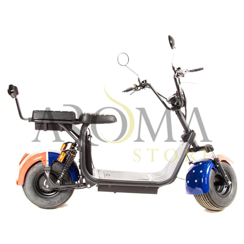 Moto Eletrica X7 Plus 2000W/ 2 Baterias/ 2 Assentos/ Aro 8 - Estados Unidos