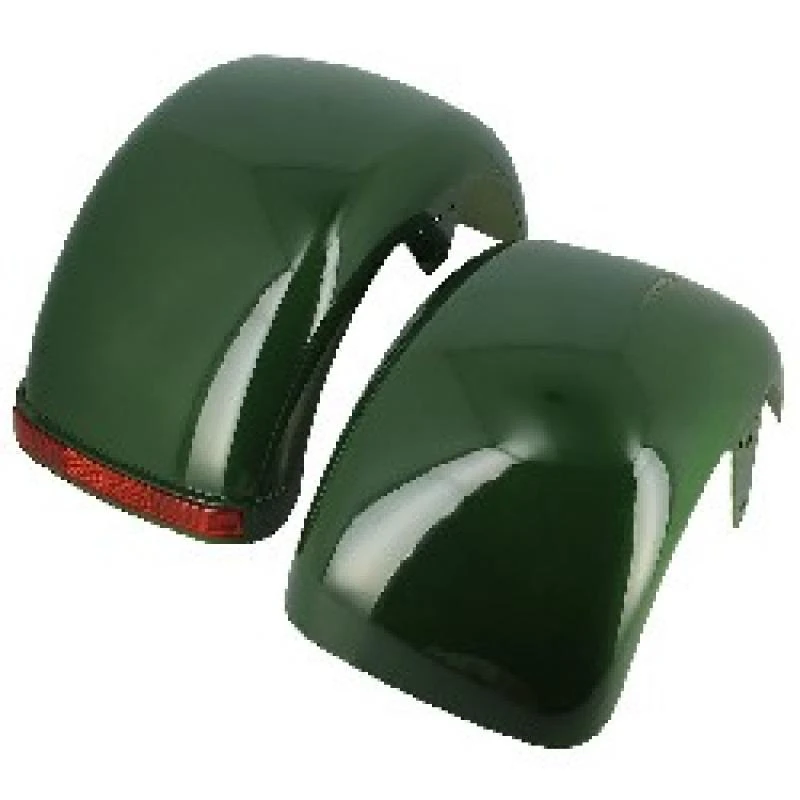 Par de Paralama para Moto Eletrica - Verde Liso
