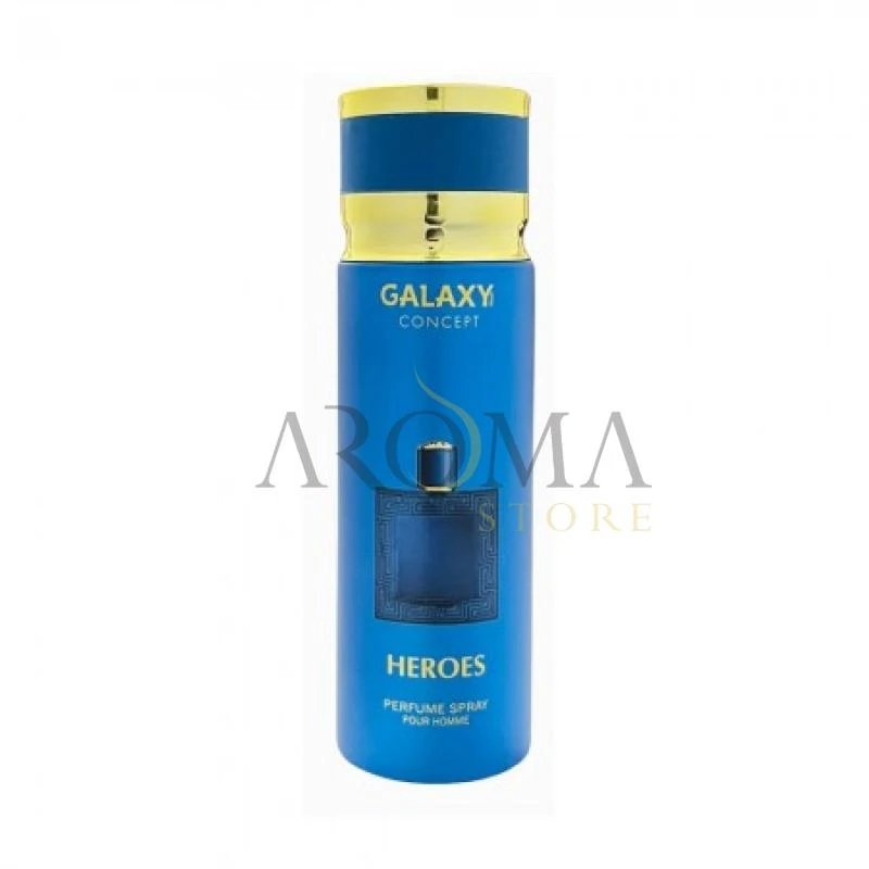 Spray Corporal Perfumado Galaxy Concept Heroes Masculino 200ml