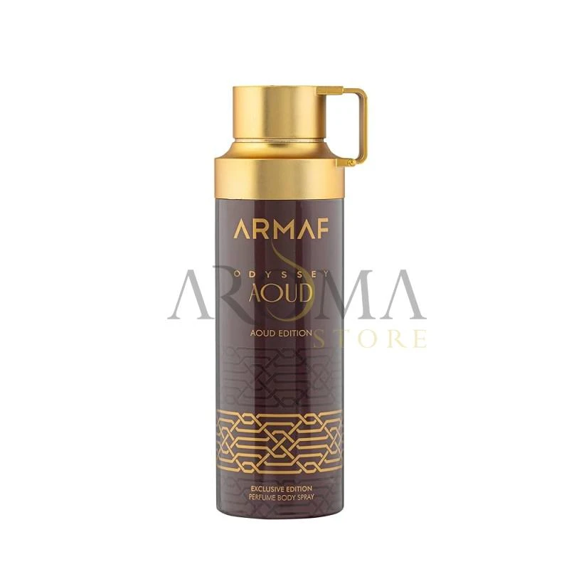 Spray Corporal Perfumado Armaf Odyssey Aoud Masculino 200ML