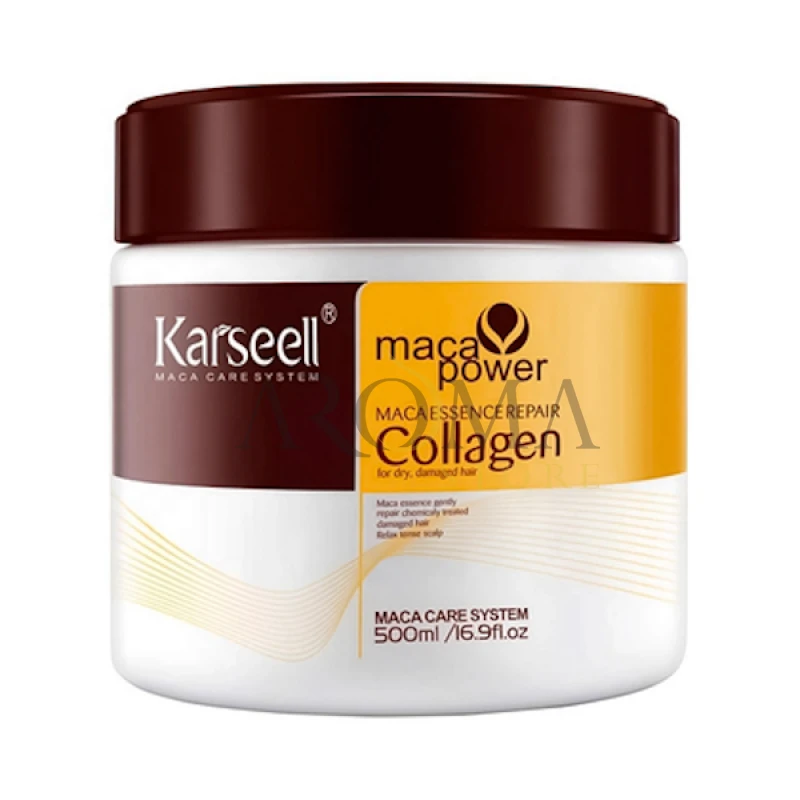 Máscara Capilar Karseell Maca Essence Repair Collagen - 500ML
