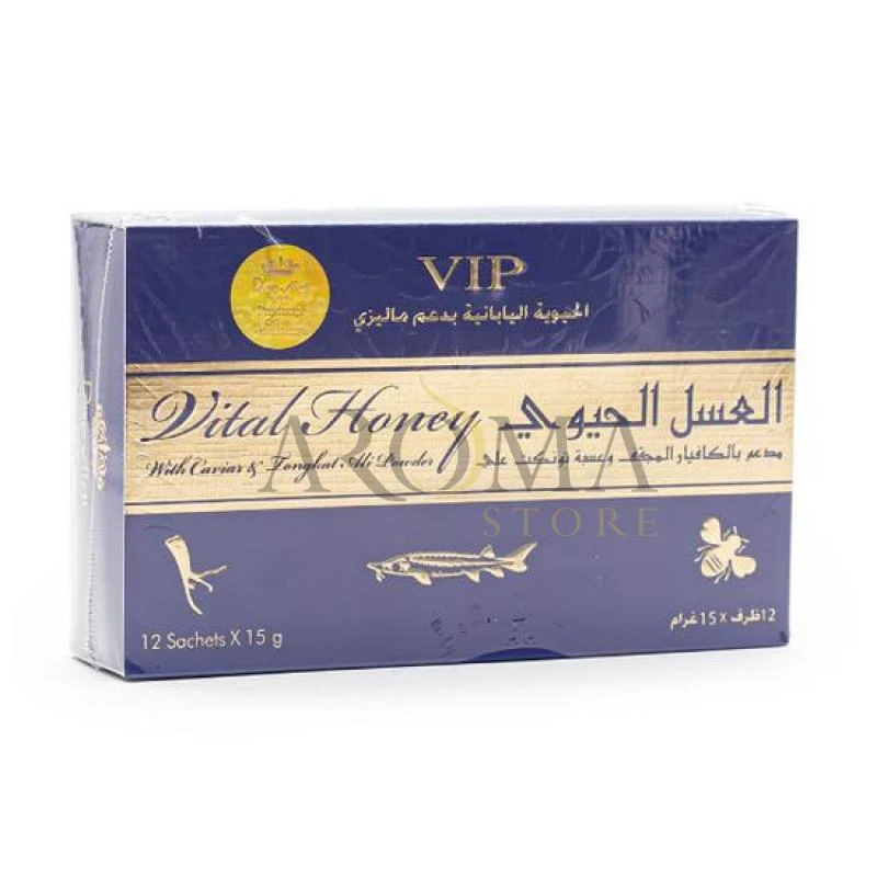 Mel estimulante Vital Honey Azul 12 Saches x 15GR