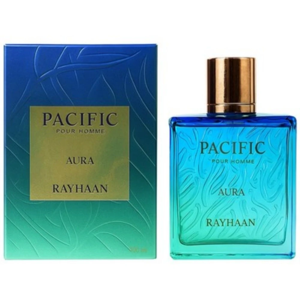 Perfume Rayhaan Pacific Aura Eau de Parfum Masculino 100ML