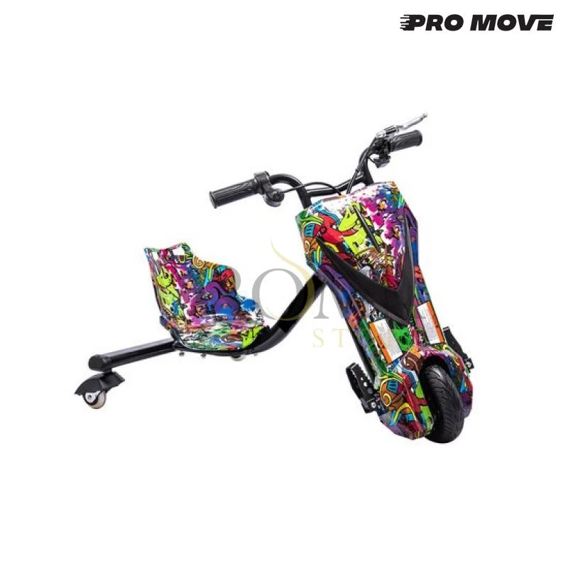 Triciclo Eletrico Pro-Move PM-109 Drifting Scooter - Roxo Colorido