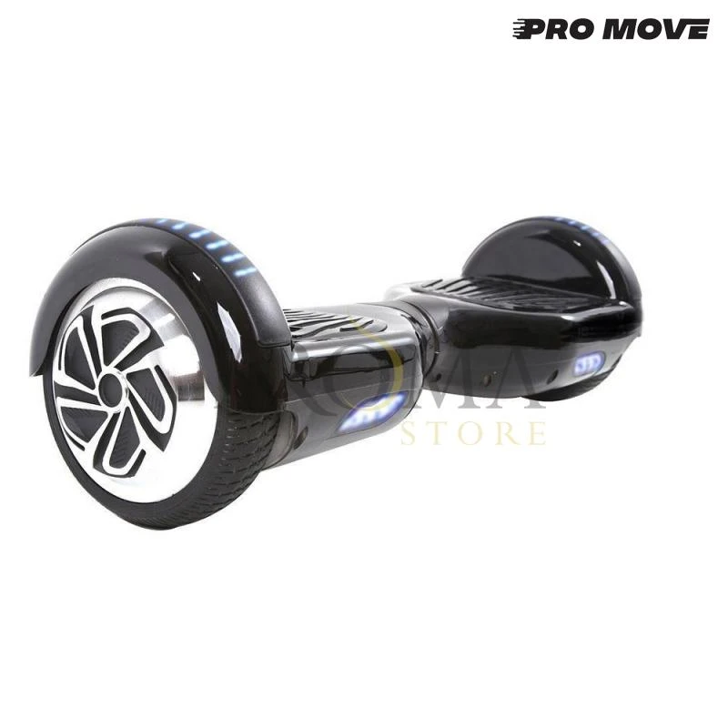 Scooter Pro-Move com Roda de Aluminio 6.5"- Preto Liso