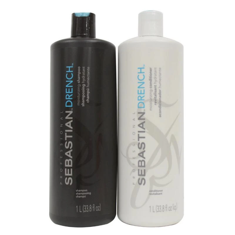 Kit Shampoo+Condicionador Sebastian Drench 1LT