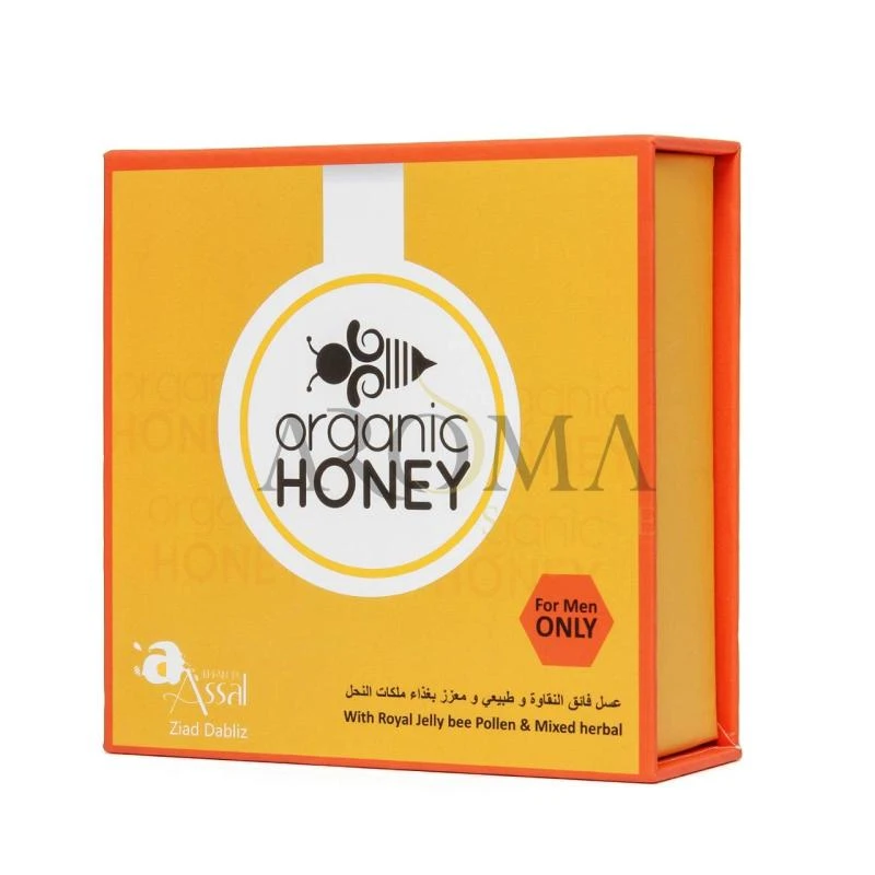 Mel estimulante Organic Honey 24 saches x 10GR Duplo Selo