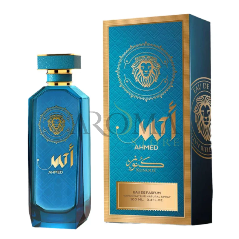 Perfume Kunooz Ahmed Eau de Parfum Masculino 100ML