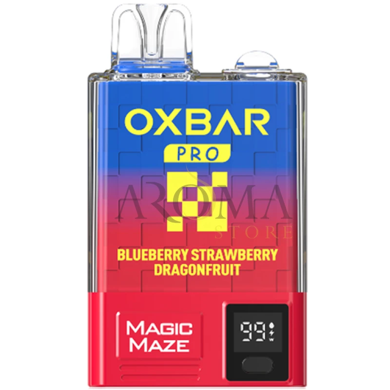 Vaper Descartável Oxbar Magic Maze Pro Blueberry Strawberry Dragonfruit 10000 Puffs