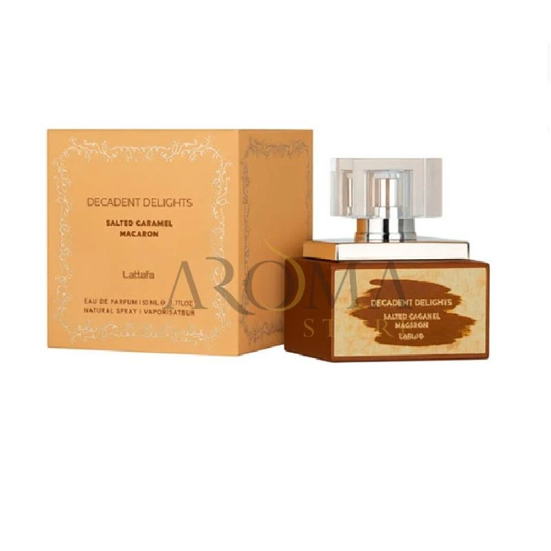 Perfume Lattafa Decadent Salted Caramel Edp 50ML Feminino