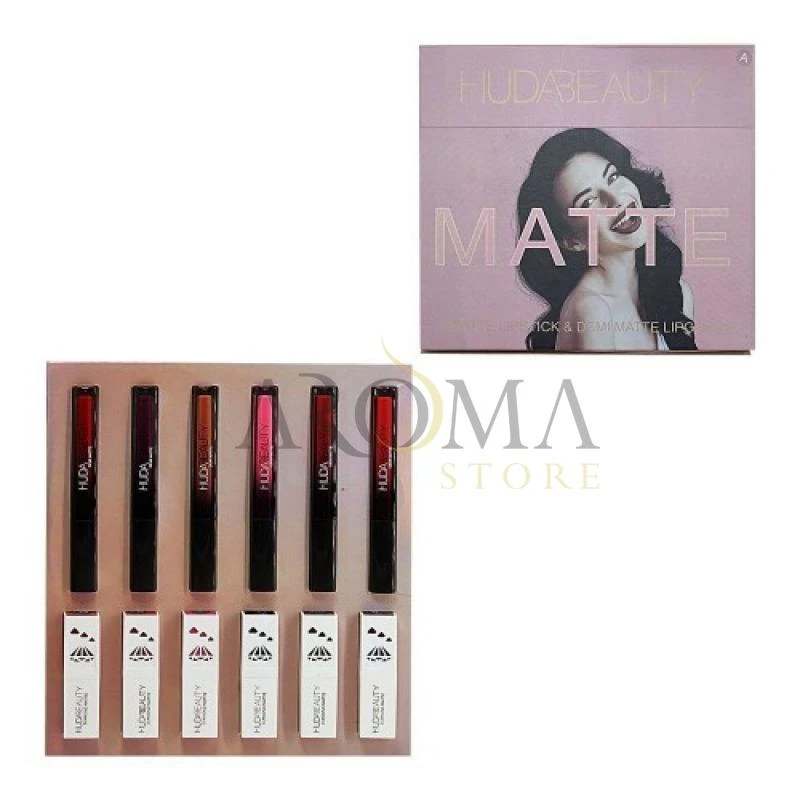 Kit Labial e Gloss H-500561 12 Unidades