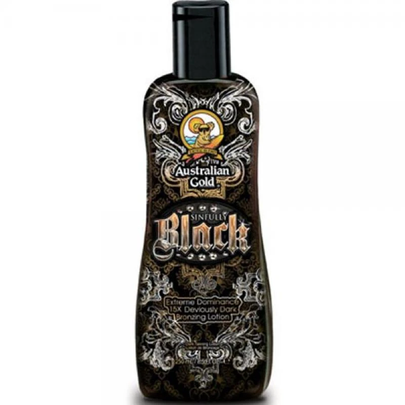 Locao Bronzeadora Australian Gold Sinfully Black 250ML