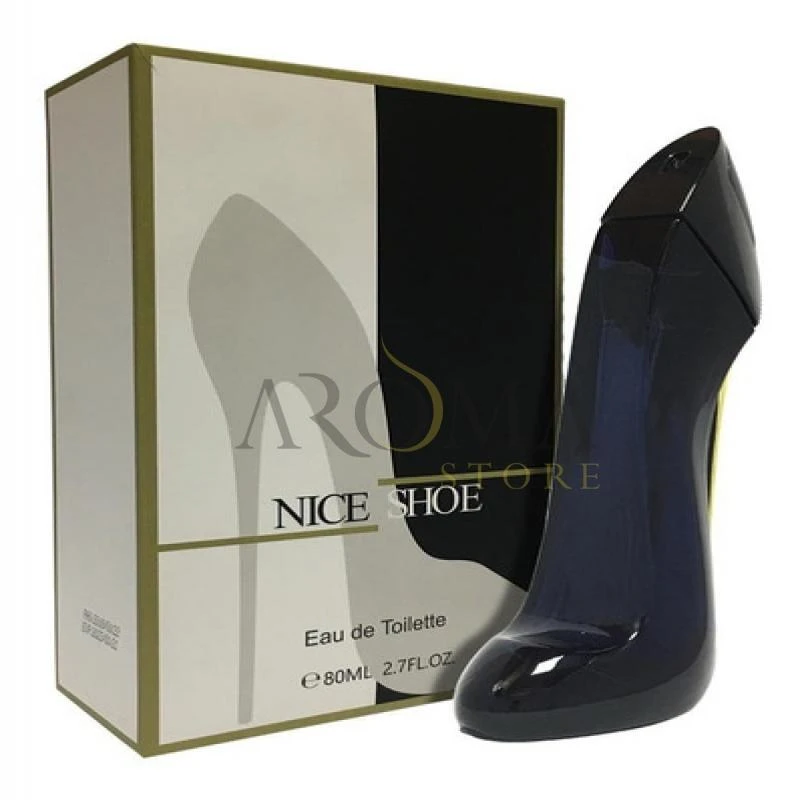 Perfume Glitzy Nice Shoe Collection Preto Feminino EDT 80ML