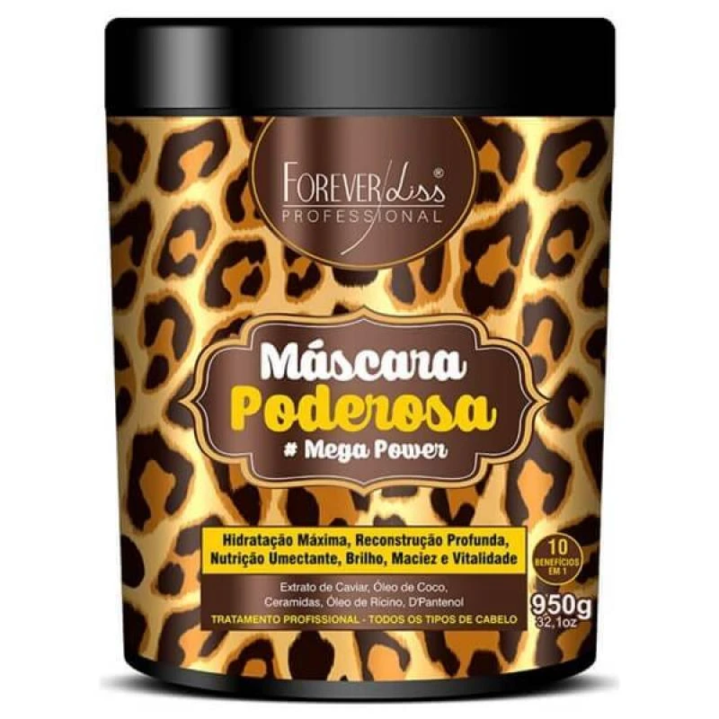 Mascara Forever Liss Poderosa #MegaPower 950GR