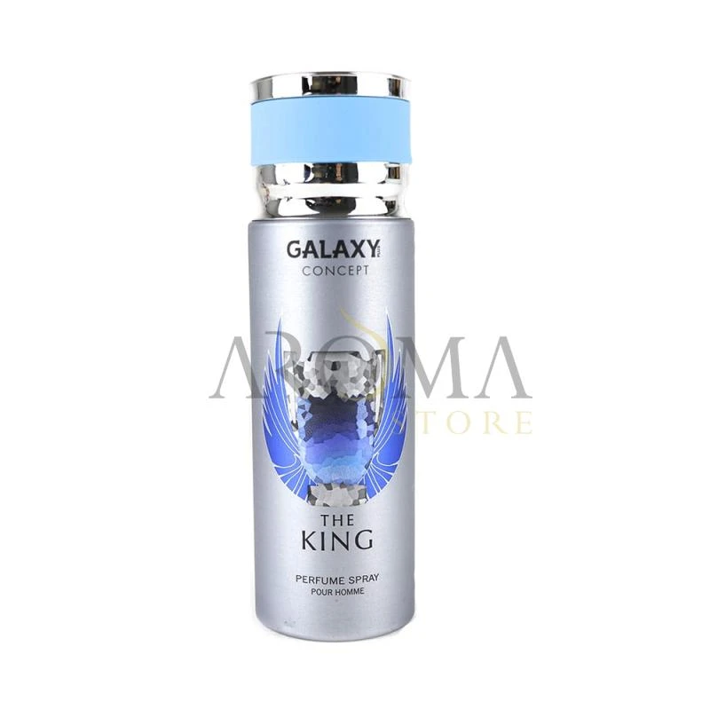 Spray Corporal Perfumado Galaxy Concept The King Masculino 200ml