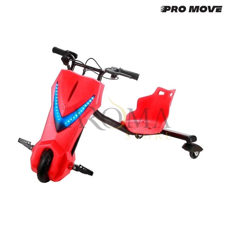 Triciclo Eletrico Pro-Move PM-114 Drifting Scooter - Vermelho