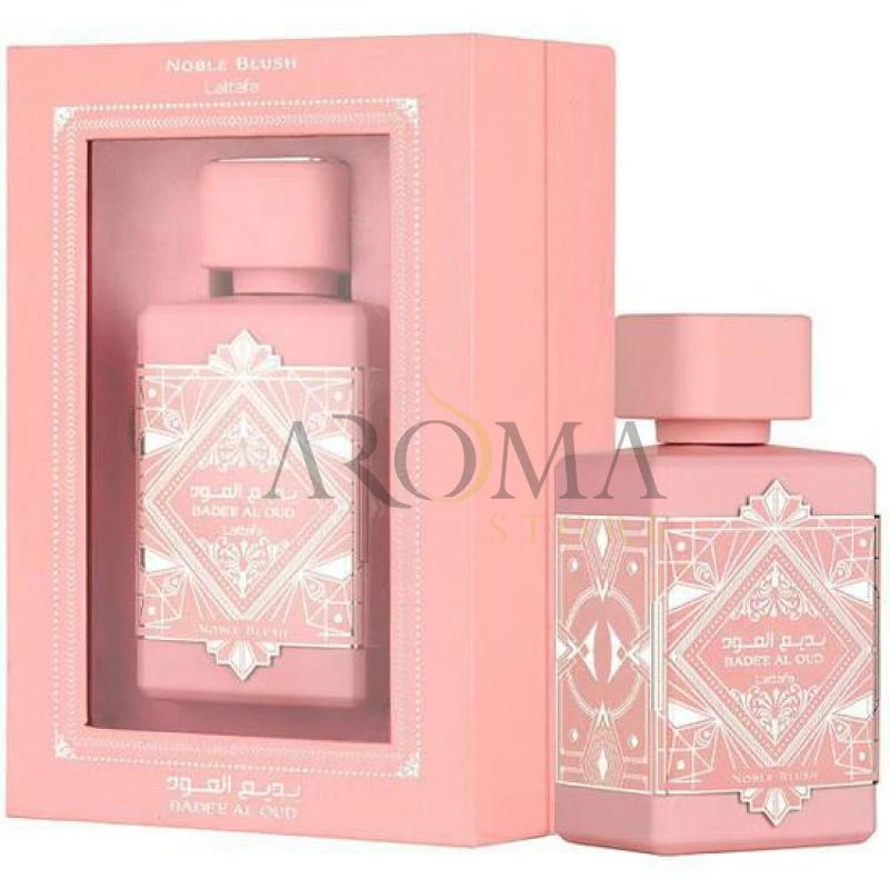 Perfume Lattafa Bade'e Al Oud Noble Blush Eau de Parfum Feminino 100ML