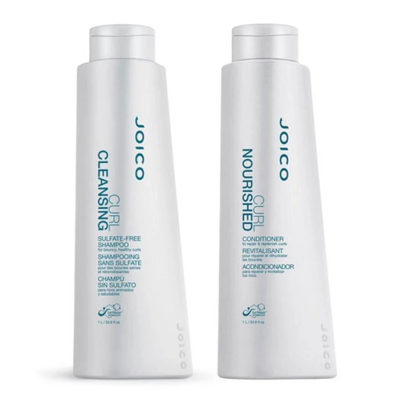 Kit Joico Curl Shampoo(Cleansing)+Condicionador(Nourished) 1LT