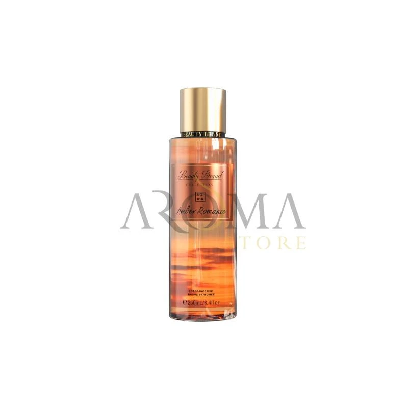 Splash Colonia Corporal Beauty Brand Collection N.º 018 Amber Romance 250ML
