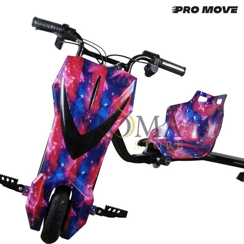 Triciclo Eletrico Pro-Move PM-123 Drifting Scooter - Vermelho Ceu