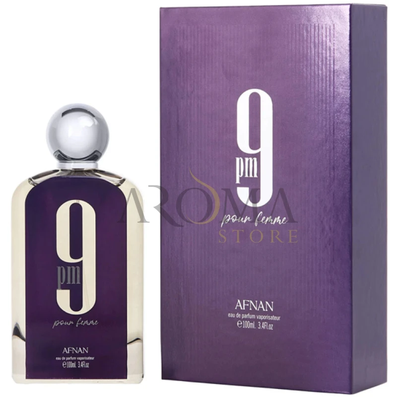 Perfume Afnan 9PM Pour Femme Eau de Parfum Feminino 100ML