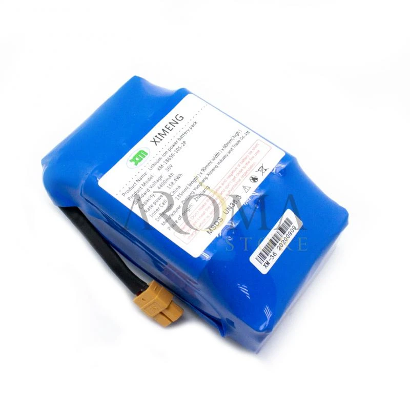 Bateria para Scooter Ximeng XM-18650-10S-SP 4400mAh/36V