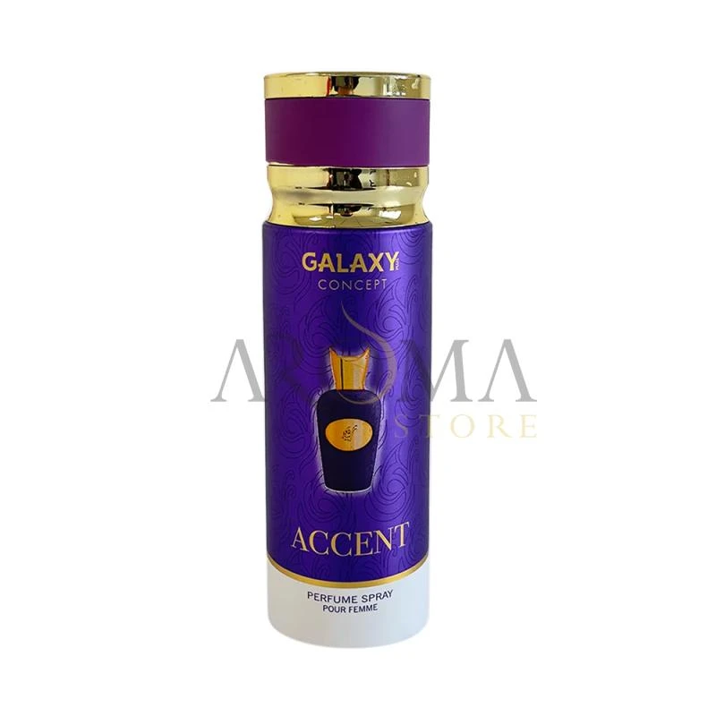 Spray Corporal Perfumado Galaxy Concept Accent Feminino 200ml
