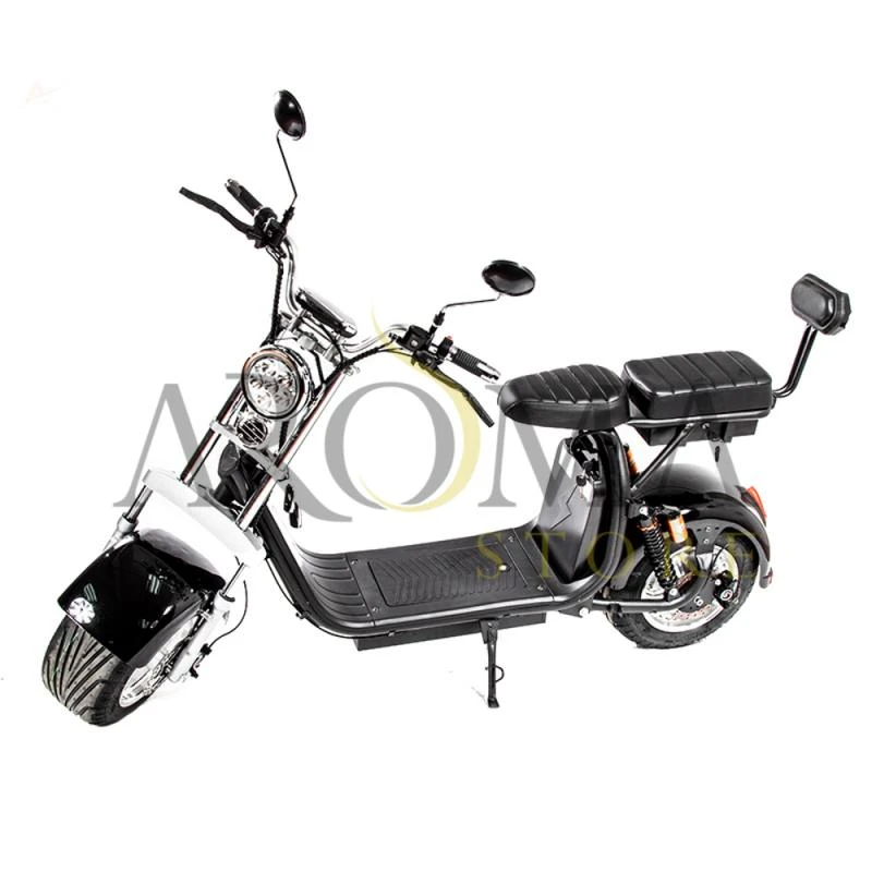 Moto Eletrica X11 1500W/ 2 Baterias/ 2 Assentos/ Aro 10- Preto Liso
