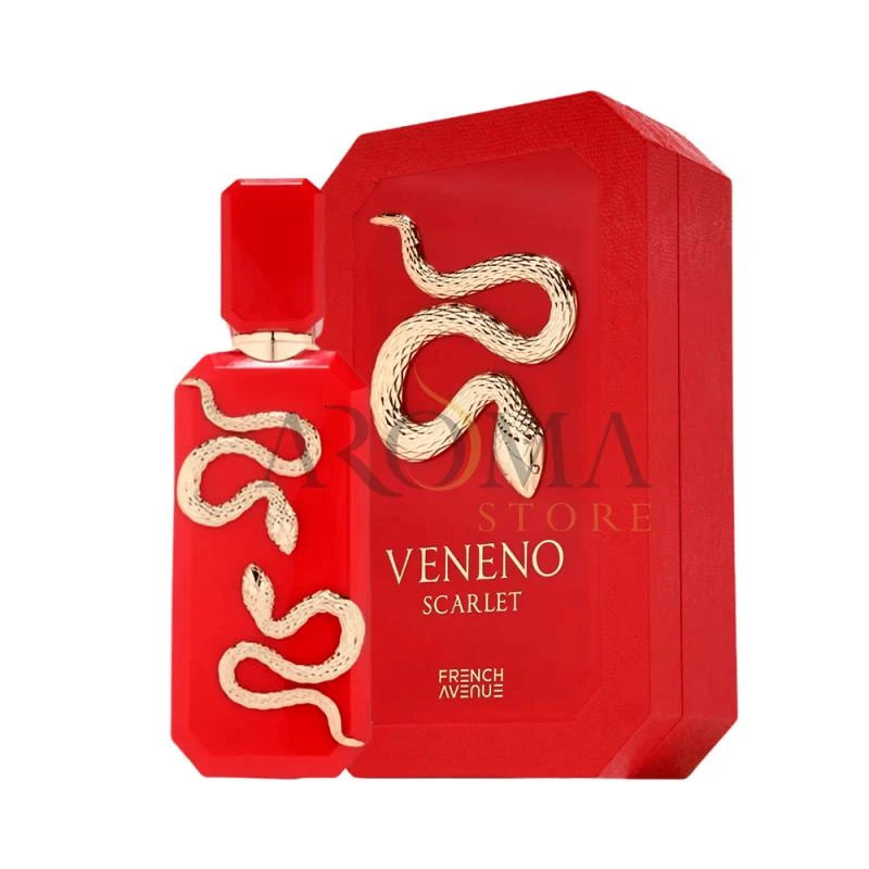 Perfume French Avenue Veneno Scarlet EDP Unissex 100ml