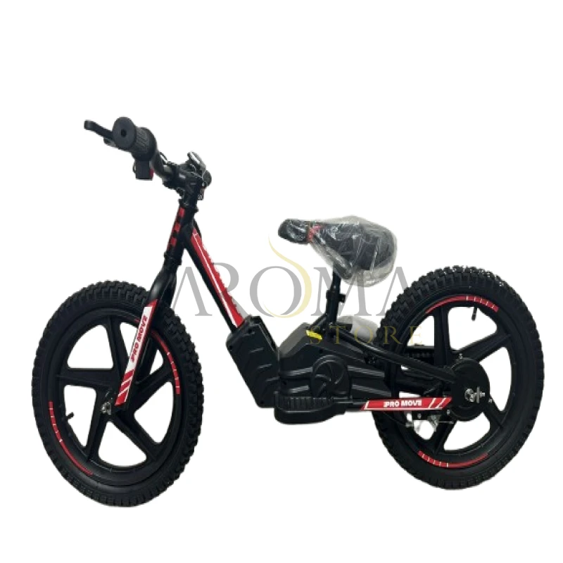 Mini Bicicleta Eletrica PM-6100 Vermelho de 200W