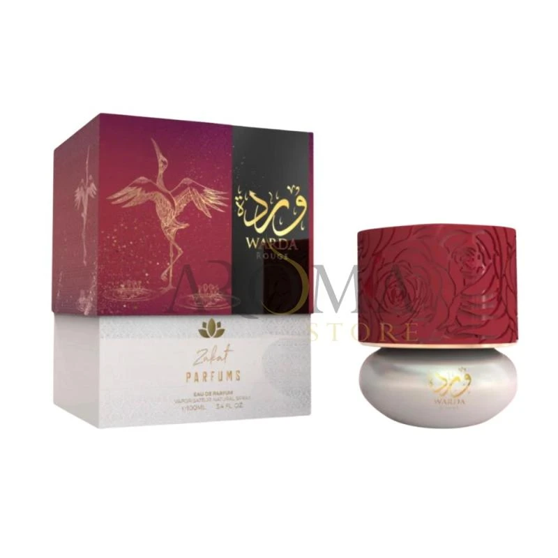 Perfume Zakat Warda Rouge Eau De Parfum Feminino 100ML