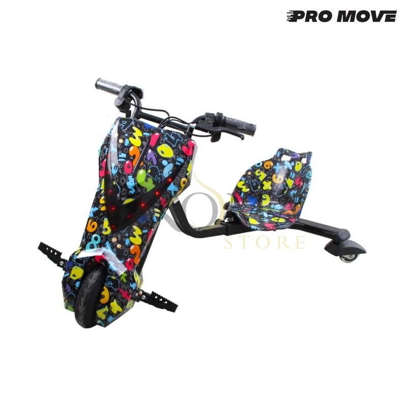 Triciclo Eletrico Pro-Move PM-115 Drifting Scooter - Letras