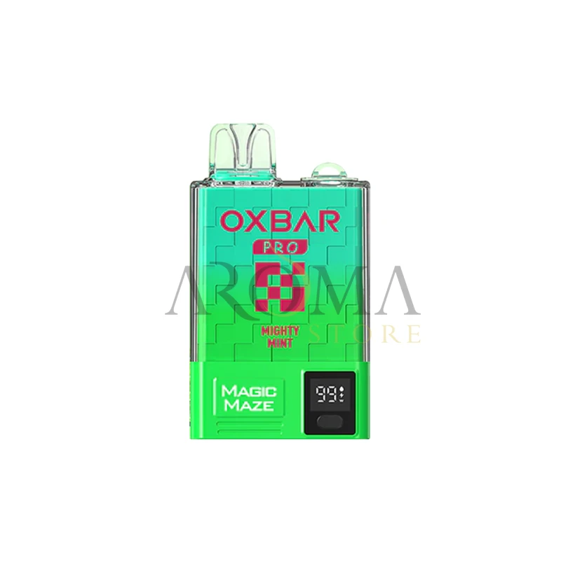 Vape Descartavel Oxbar Magic Maze Pro Mighty Mint - 10000 Puffs