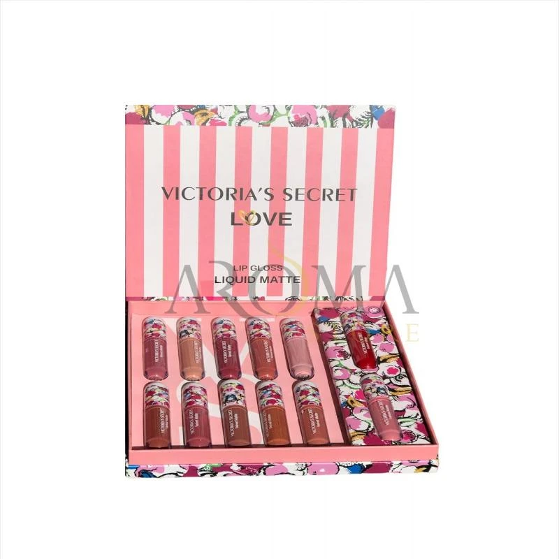 Kit Labial LipGloss H-58081 12 unidades