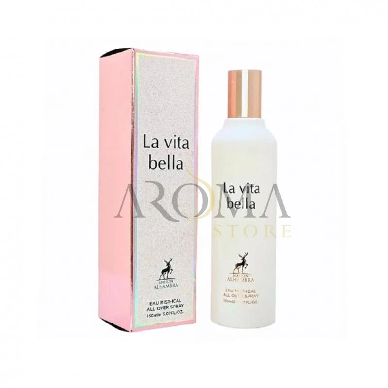 Perfume em Spray Maison Al Hambra Mystical La Vita Belle 150ML